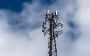 A fixed wireless tower